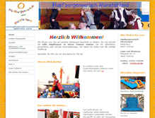 Tablet Screenshot of huepfburgenverleih-muensterland.de